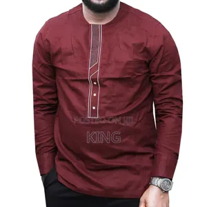 Approved Kaftan Men's African Kitengi Shirt