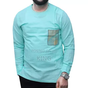 Majestic Kaftan Men's African Kitengi Shirt