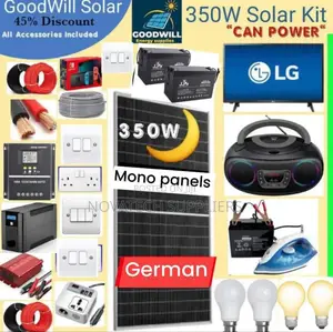 350W Solar System Full Kit / Original Solar.