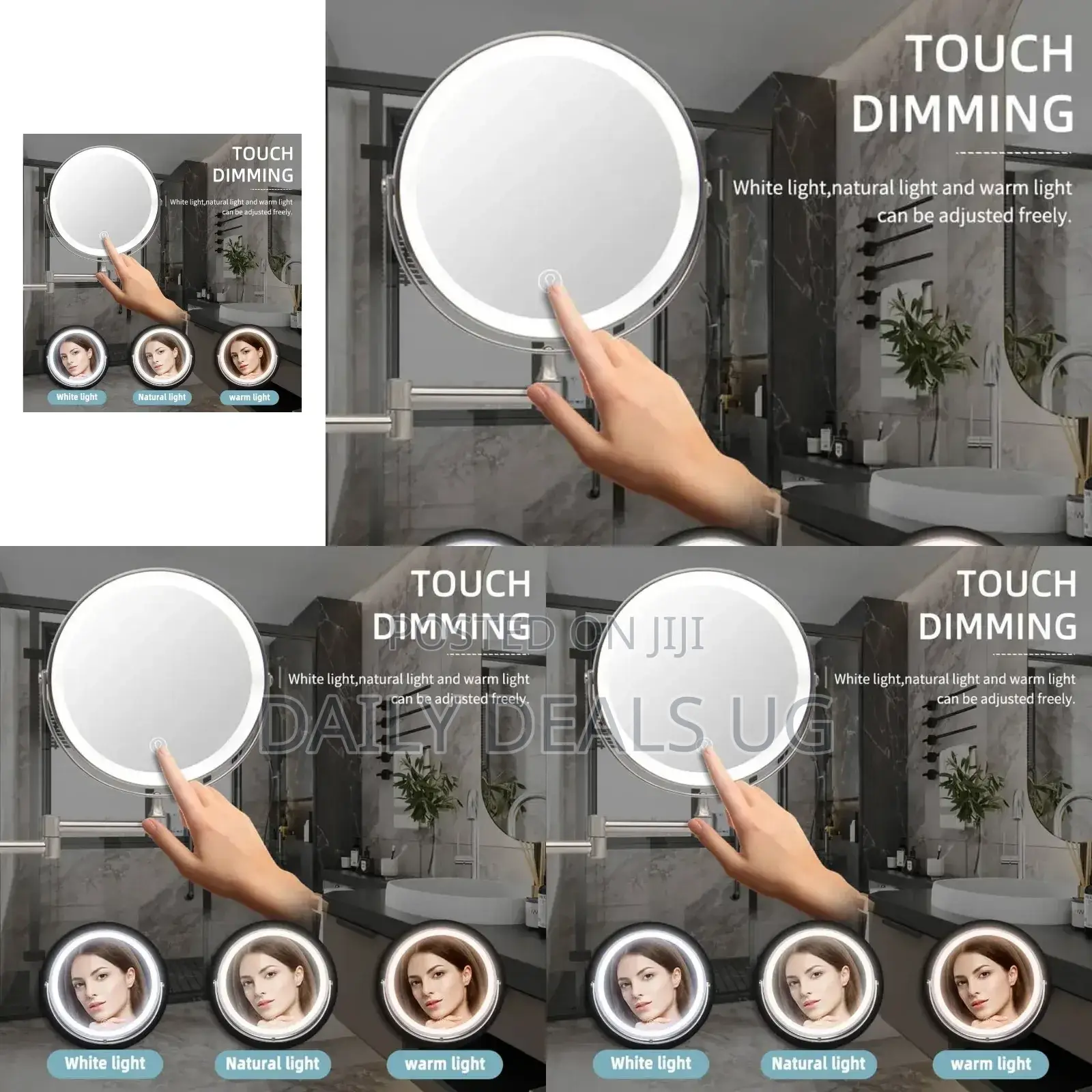 Touch Dimming Mirror