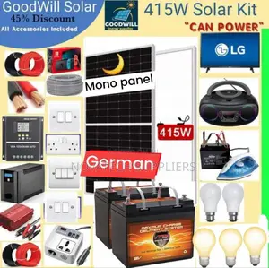 415W Solar System Full Kit / Original Solar.