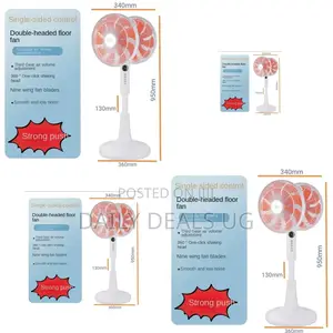 Floor Double Electric Fan