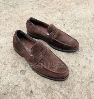 Original Brown Smart Casual Suede Billionaire Loafers
