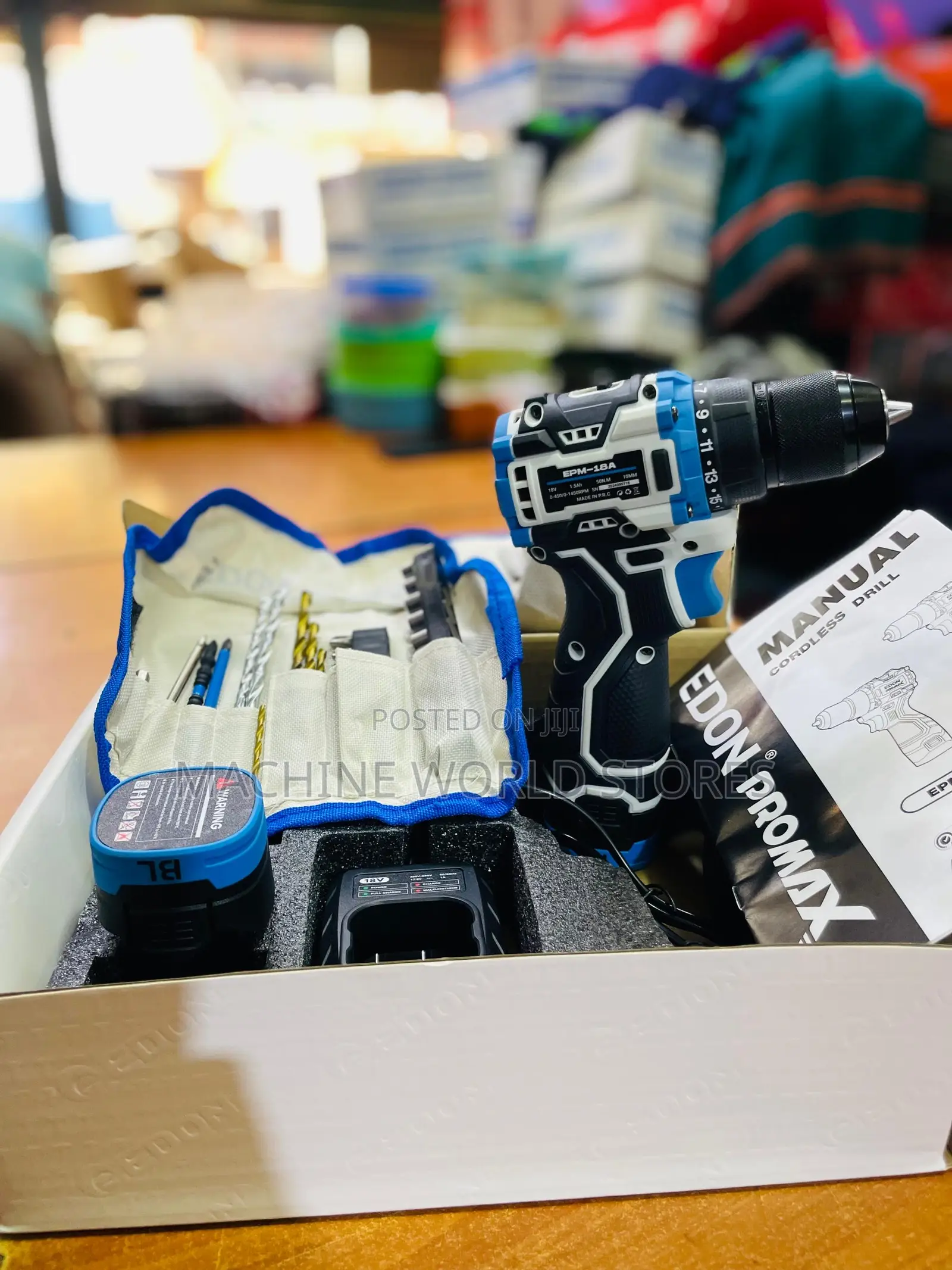 Brushless Rechargeable Drill 18V