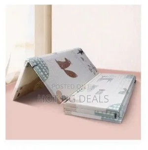 Baby Foldable Play Mat Baby Crawling Mat-Multicolour