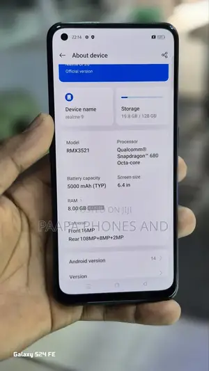 Realme 9 128 GB Black
