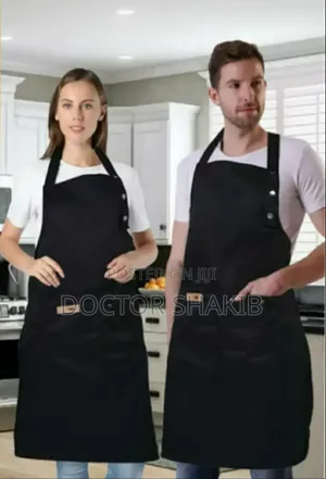 Brand New Stylish Soft Kitchen Apron With Pockets