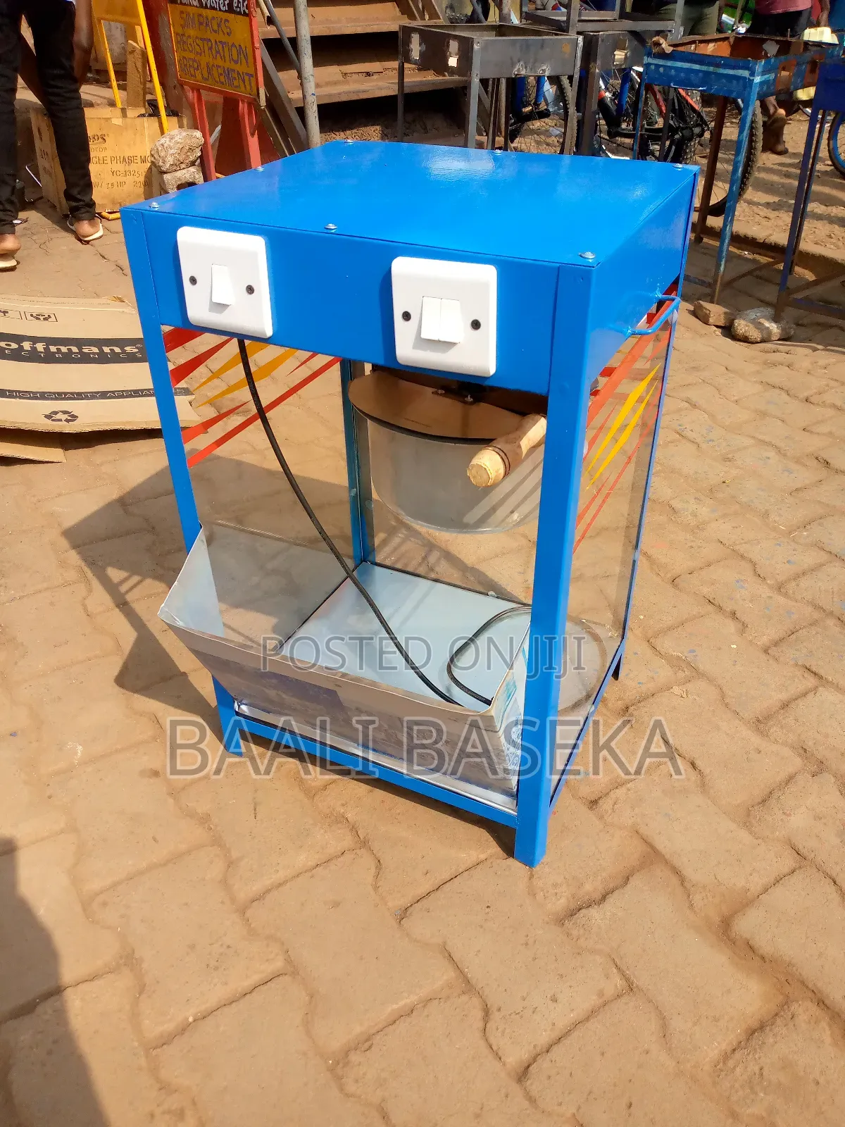 Electric Popcorn Machine/Very Low Consumption