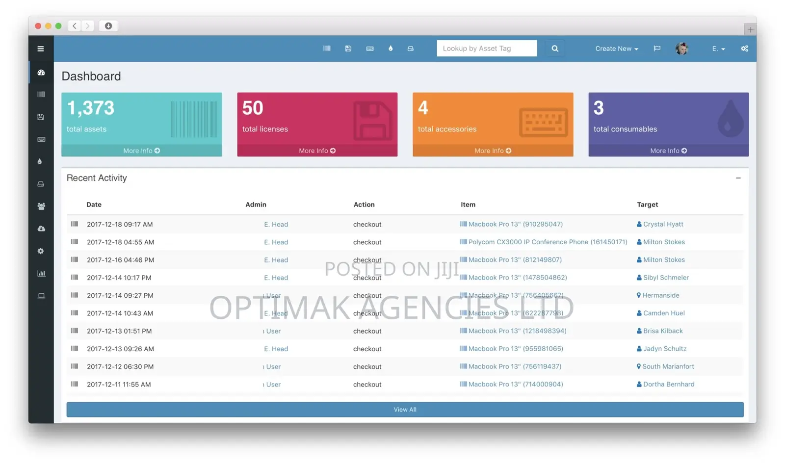 Asset Management Software