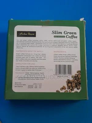 Winstown Weight Loss Slim Green Coffee With Ganoderma