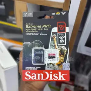 128gb Extreme-Pro Camera Card/ Sandisk 128 Extreme Pro Tf