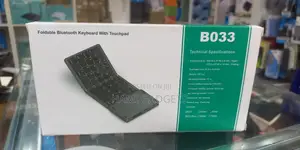 Foldable Bluetooth Keyboard With Touch Pad