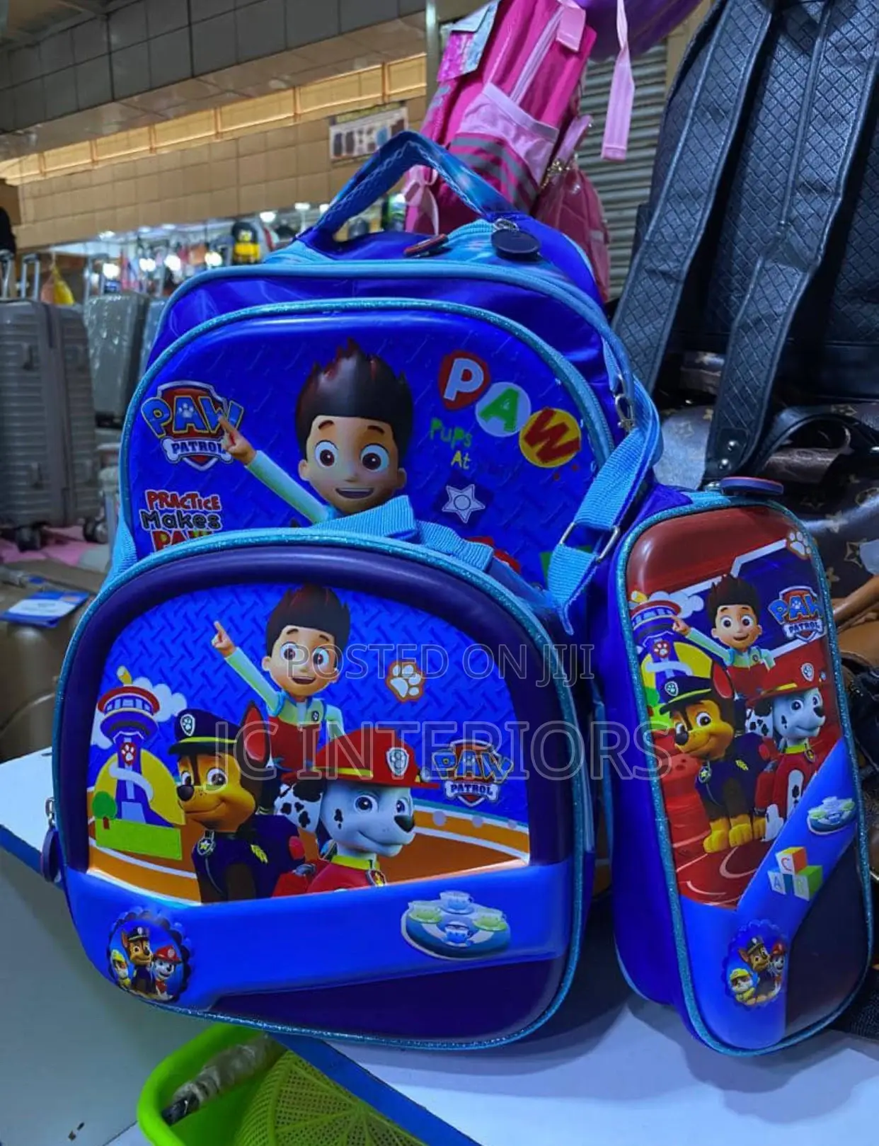 Boys School Blue Bag