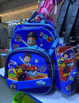 Boys School Blue Bag