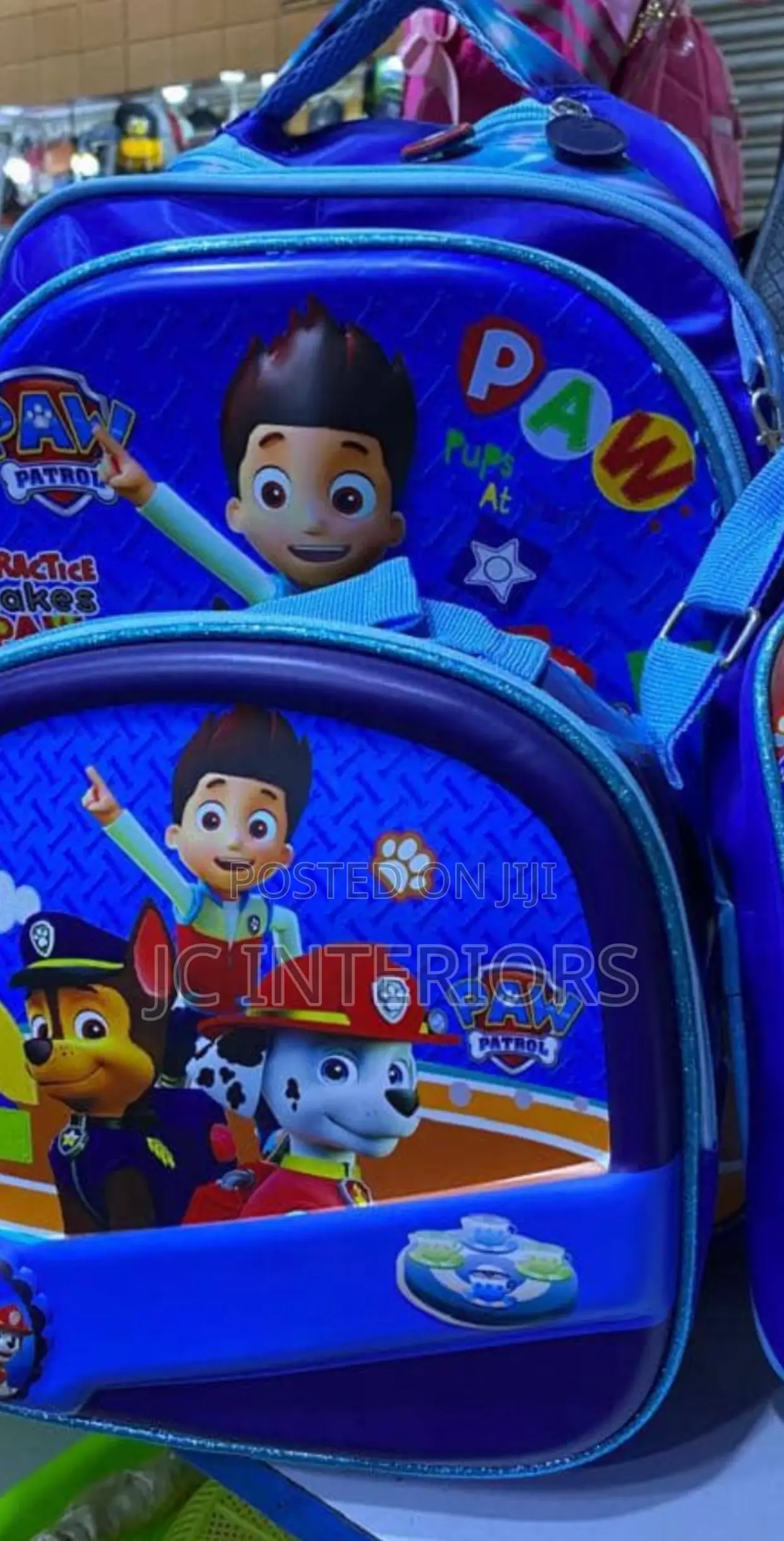 Boys School Blue Bag