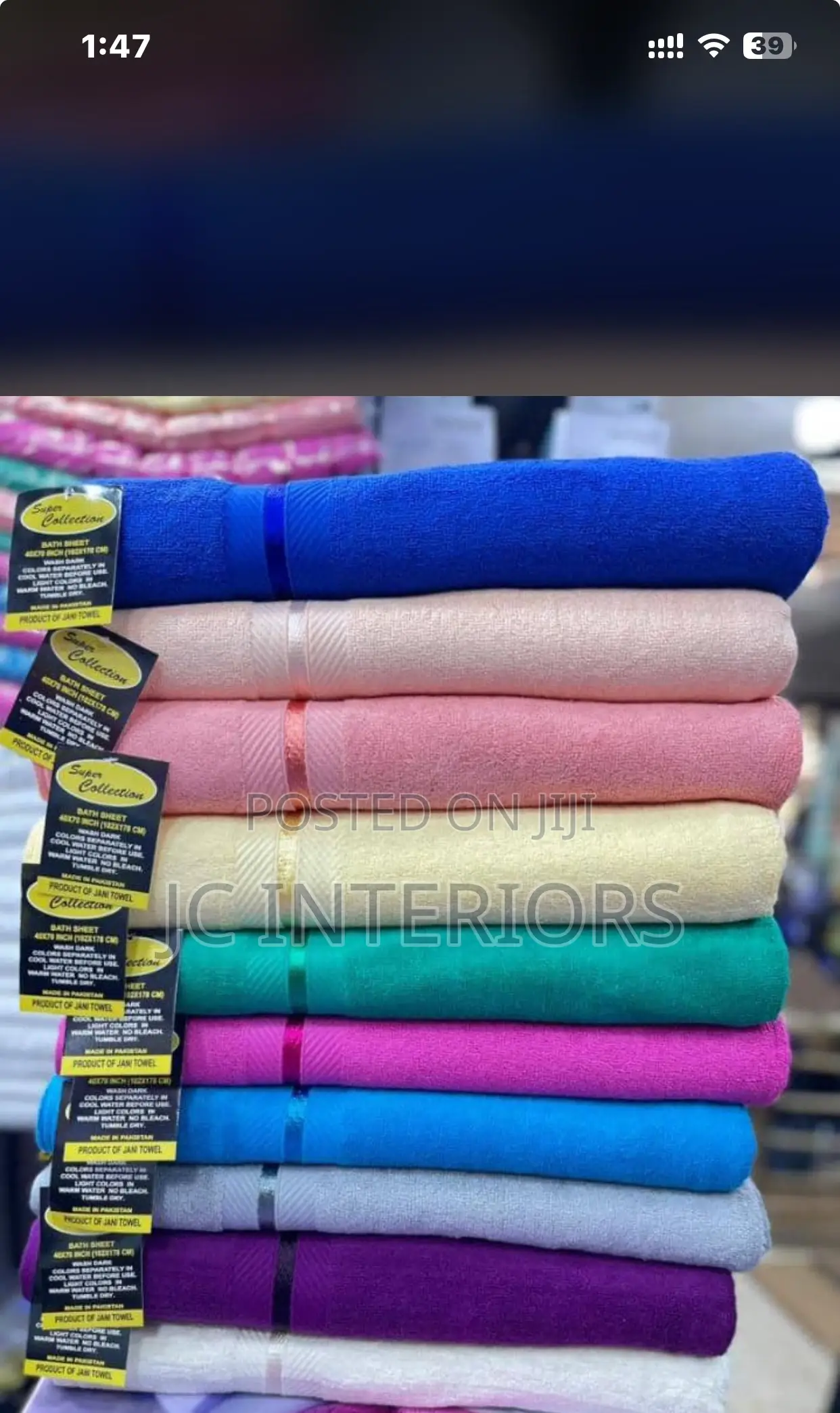 Towel / Bath Sheet Thick Classic Towels All Colour's