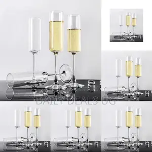 Drinking High Wine Glass
