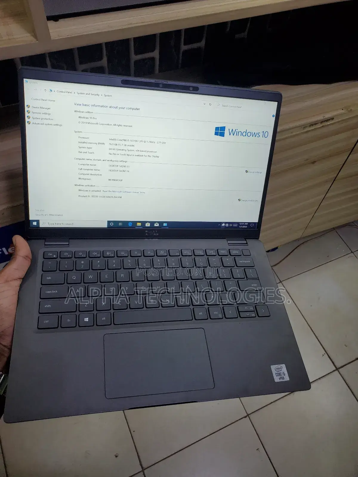 Laptop Dell Latitude 7410 8GB Intel Core I5 SSD 512GB
