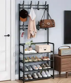 Multifunctional Shoe and Hat Rack
