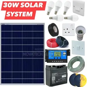 30W Solar System Full Package