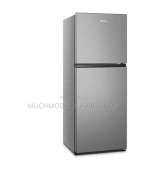 Hisense 266L 2-Door Top Freezer,Frost Free,Silver,RT266N4DGN