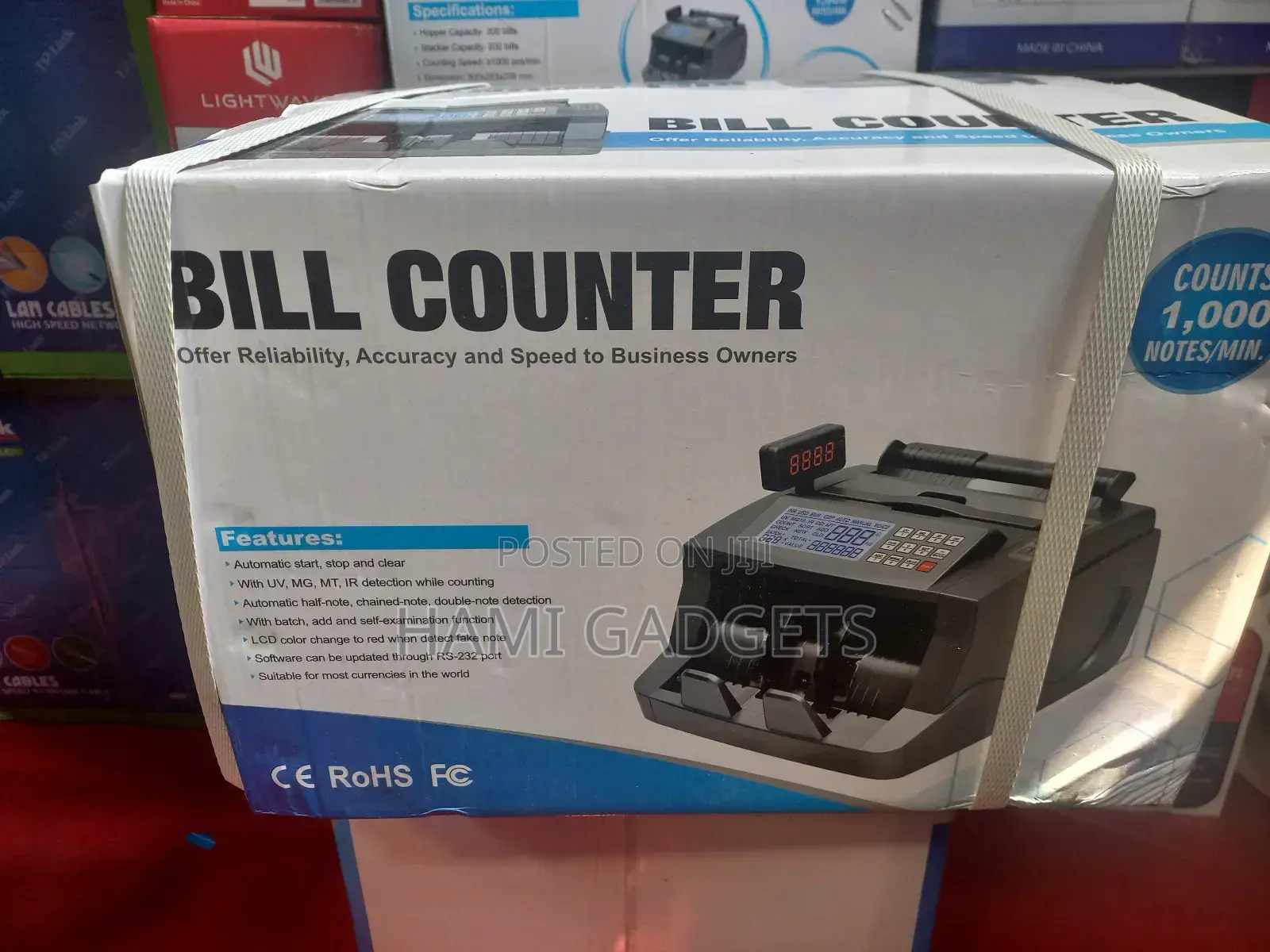 Bill Money Counter Machine