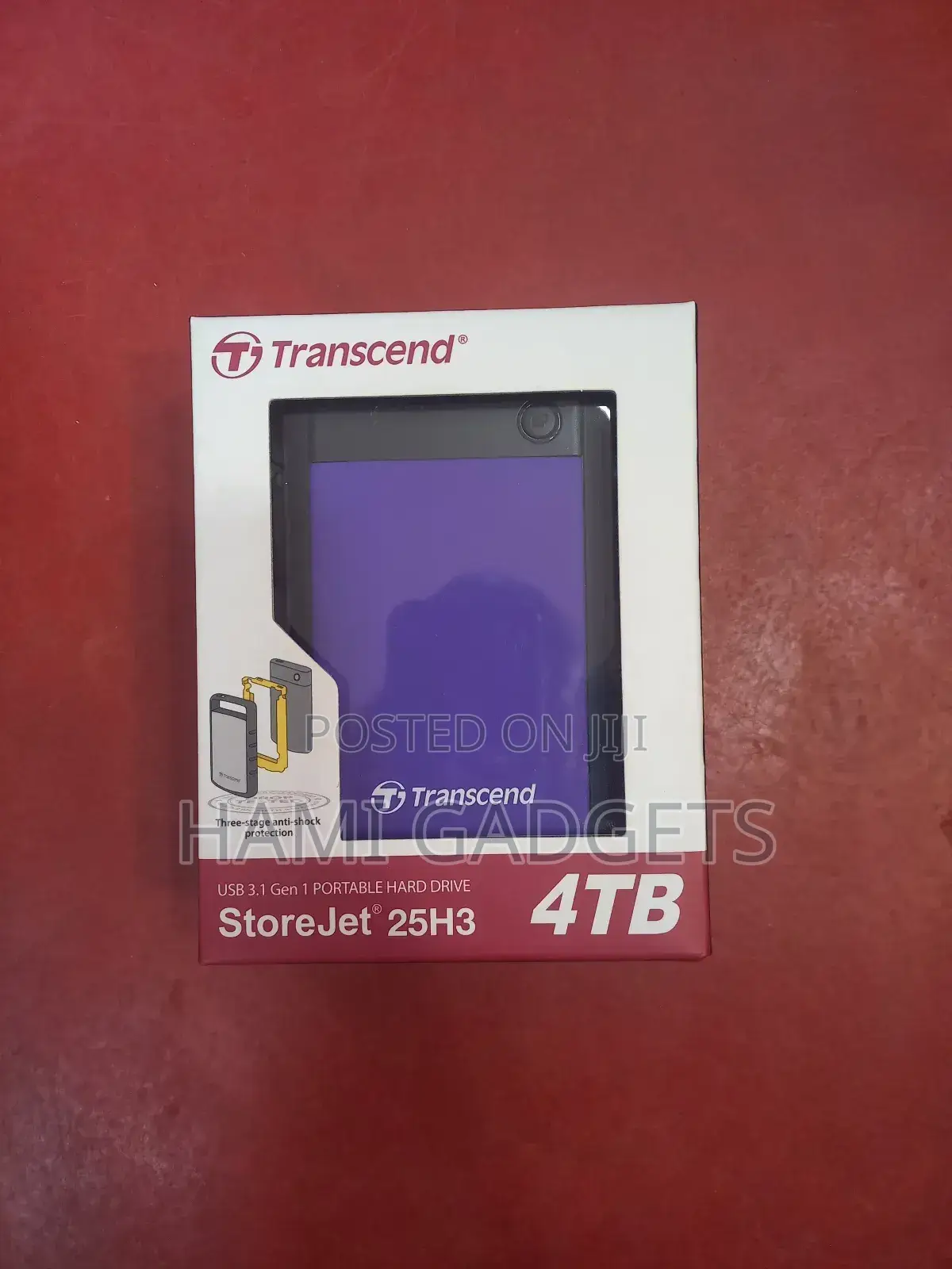 4tb Transcend External Hard Drive Storejet