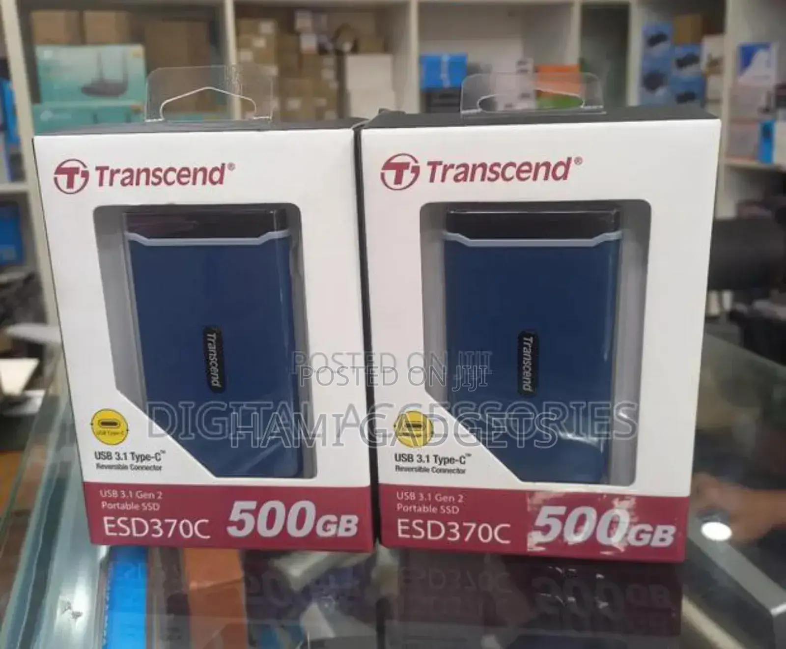 500gb Portable SSD Transcend