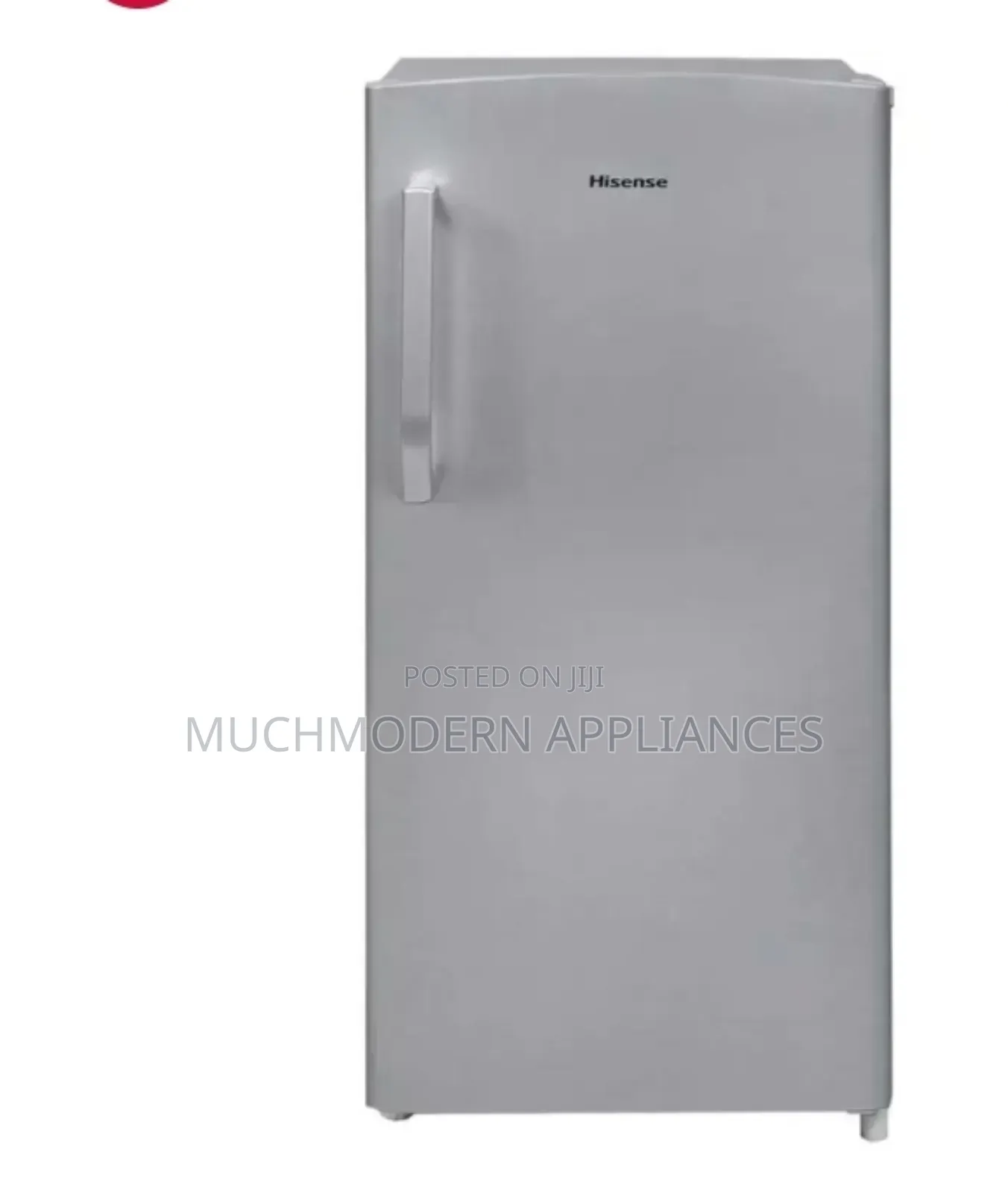 Hisense 195 Lt Single Door Fridge,Defrost,Silver,RR195DAGS