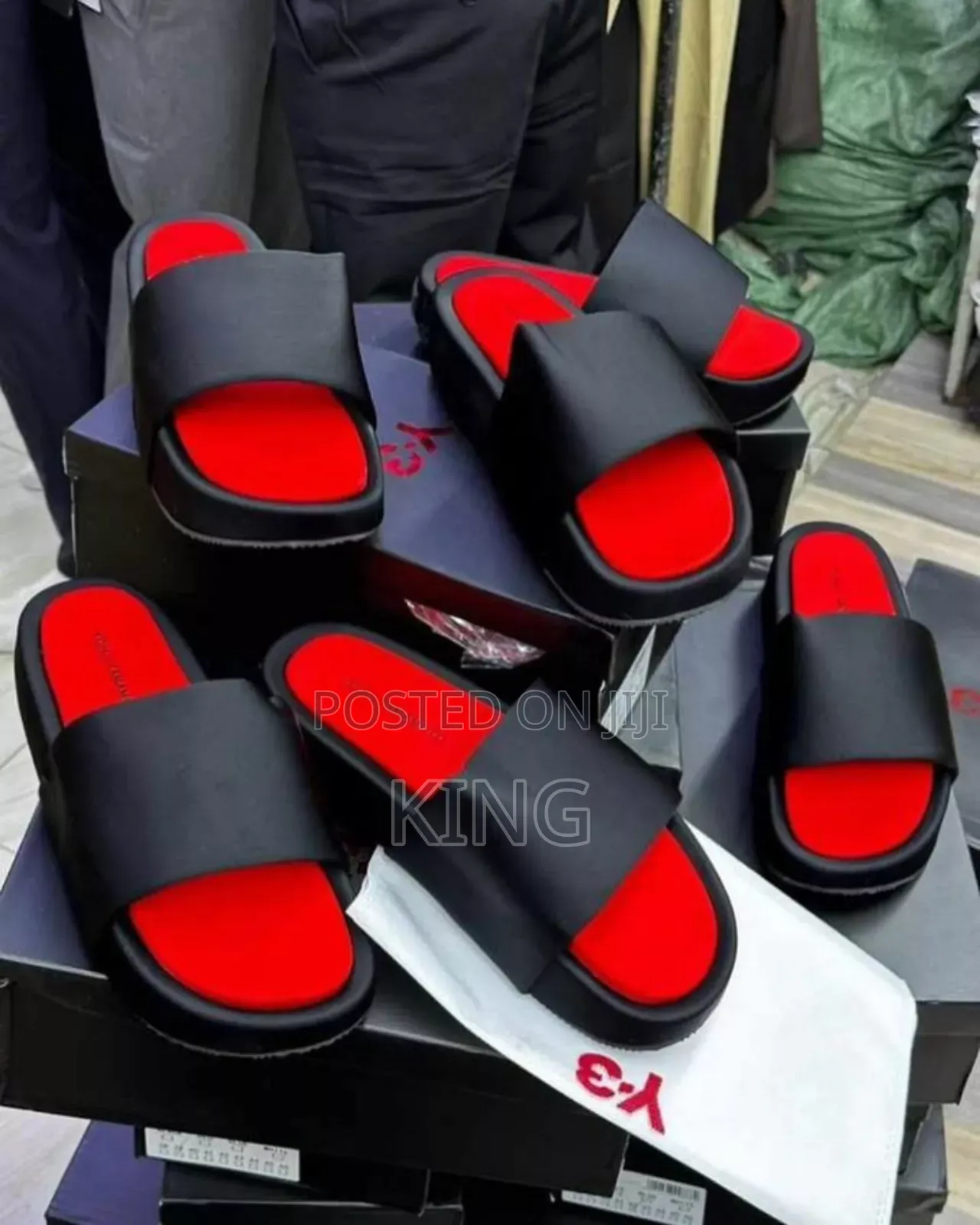 Bold Yamamoto Adidas Y3 Slides