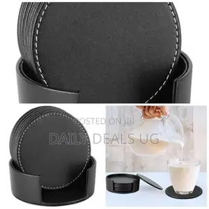 Leather Glass Cover