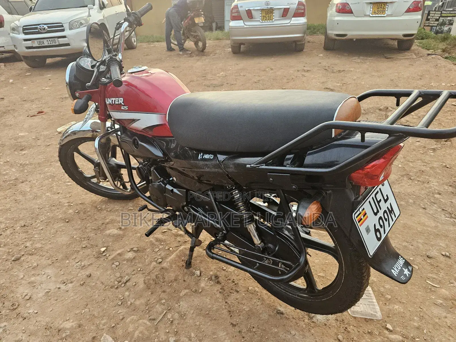 Hero Hunter 125 2022 Red