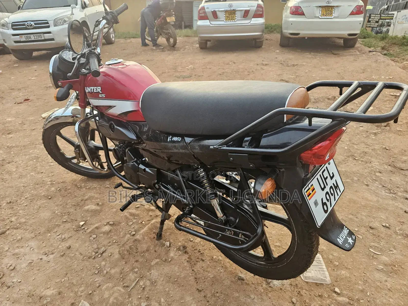 Hero Hunter 125 2022 Red