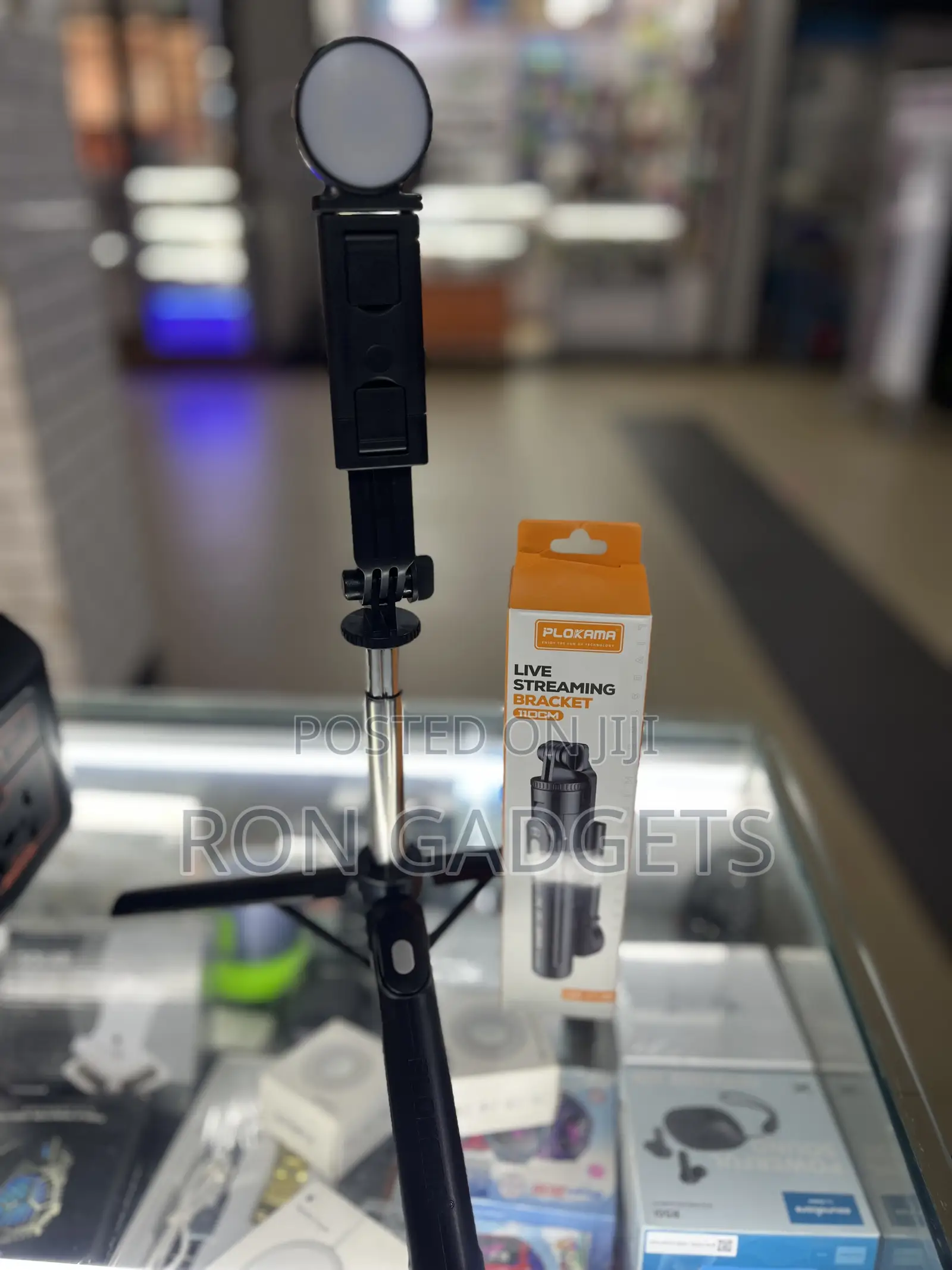 Polkama Selfie Stick With Light