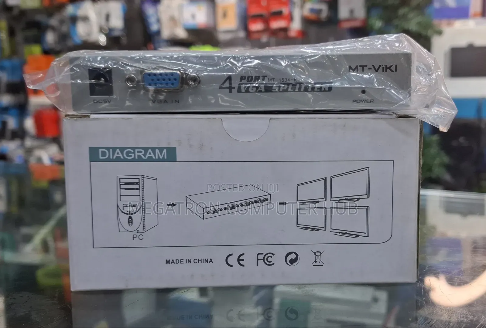 4 Port Vga Splitter