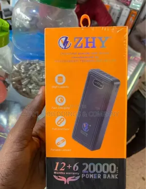 20000mah Power Bank 4in1 - Black