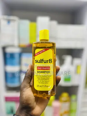 Sulfur 8 Anti Dandruff Deep Cleansing Shampoo 222mls