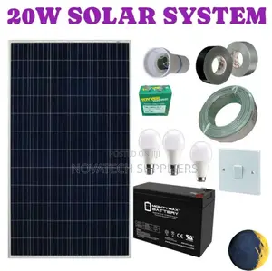 20W Solar System Full Package