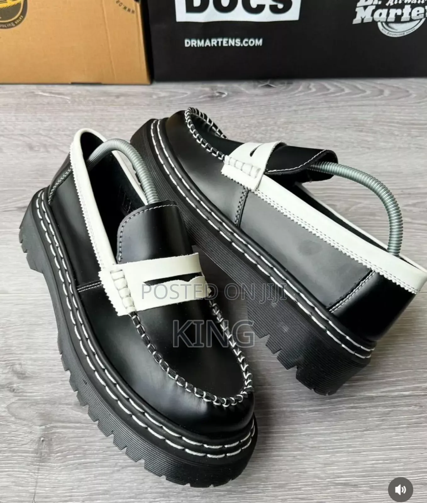 Dr.Martens Penton Bex Double Stitch Leather Loafers
