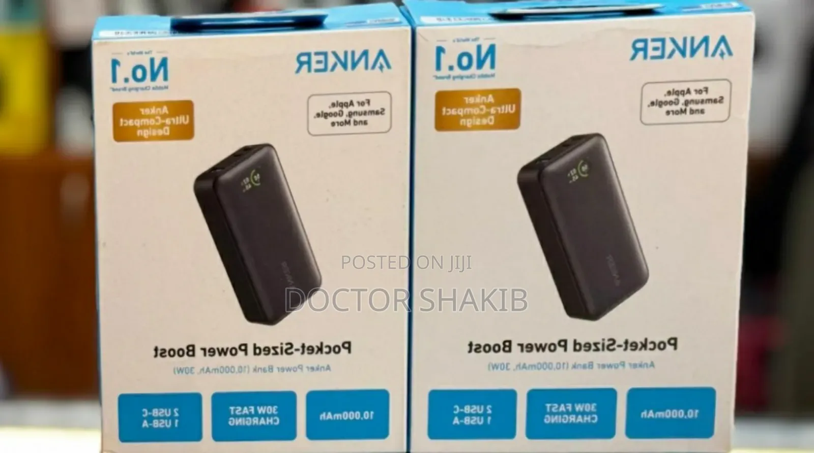 New Anker Pocket Sized Power Boost 10,000mah(30W)