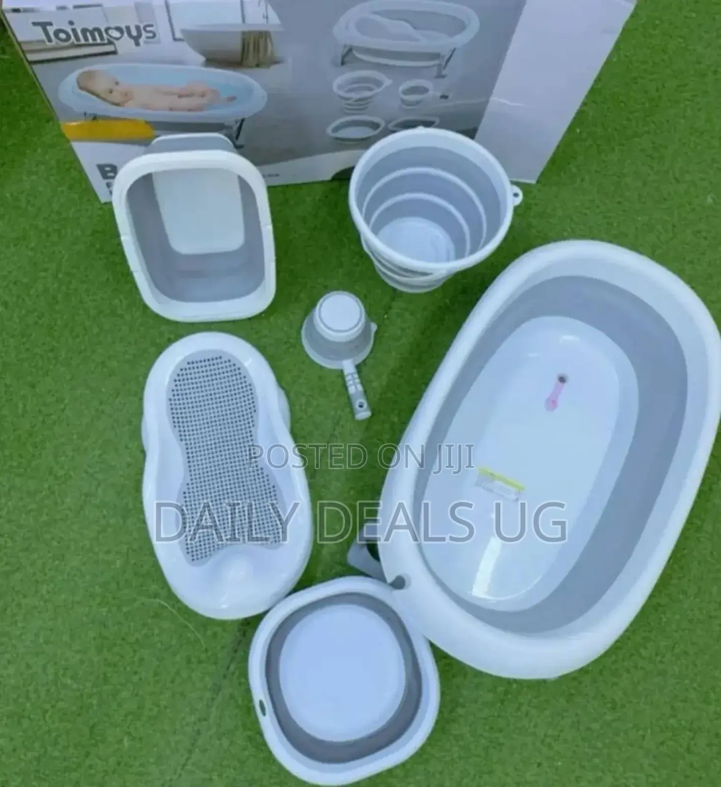 Plastic Bath Tub Set