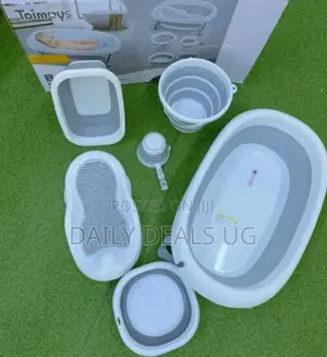 Plastic Bath Tub Set