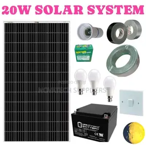 20W Solar System Full Kit GHK