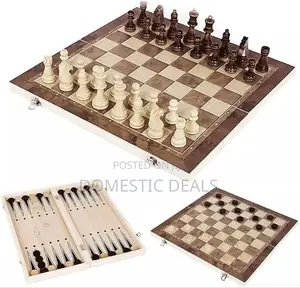 Wooden Foldable Chess Board