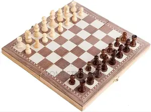 Foldable Wooden Chess Game