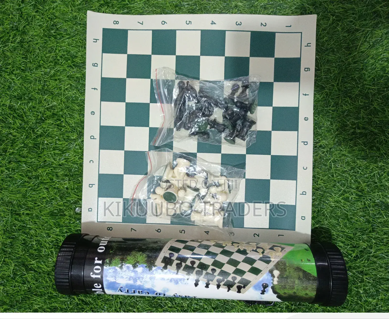 Foldable Chess Mat With Travel Case