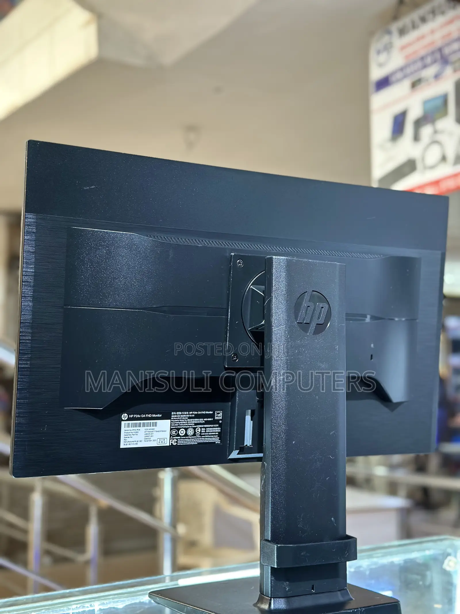 Monitor Hp 24 Inch VGA HDMI DIV Display 2023