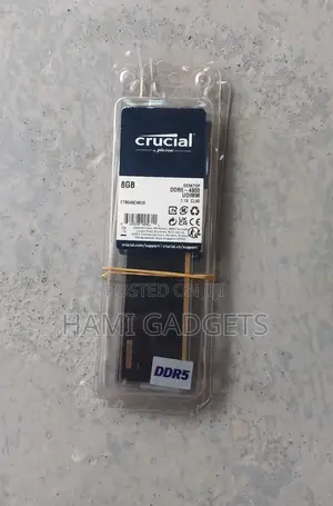 Ram Crucial 8gb Ddr5desktop (4800)