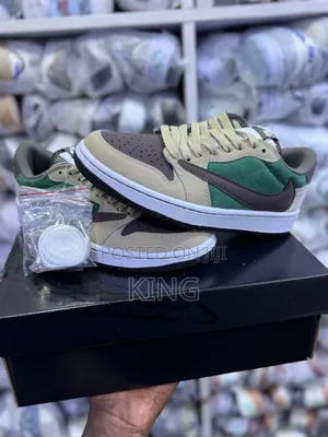 Air Jordan 1 Low Fragment X Travis Scott