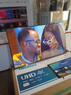 43 Inches New HISENSE UHD Smart Frameless Tv